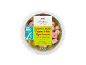 Japanese style lemon & black pepper white tiger prawns with wakame, 100g.