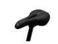 Black bicycle saddle with 'MEMORYFOAM' and 'AVESYSTEM' text.