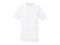 Plain white short-sleeved T-shirt