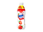Strawberry yogurt drink, strawberry flavour, XXL size.