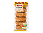 XXL pack of poultry meatballs, ready to eat hot or cold, with a Nutri-Score D label.