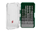Concrete drill bit set in a green case, with dimensions 6, 8, and 10 mm.