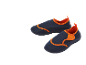 Blue and orange children's water shoes