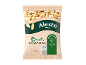 Packet of organic almonds with nutritional information and a weight of 150g.