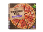 Frozen stonebaked pizza with salami, ham, and mushrooms, 2x330g.