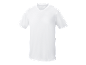 Men's plain white V-neck T-shirt