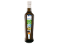 Bottle of Greek extra virgin olive oil, with olives and Greek flag on the label.