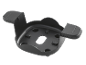 Black speaker wall mount with adjustable side clamps