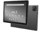 Dark gray tablet with screen on showing apps and the VALE logo.