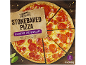 Two stonebaked double pepperoni pizzas with a crunchy base and crispy crust.