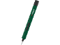 Green electric screwdriver with control buttons and a metallic tip.