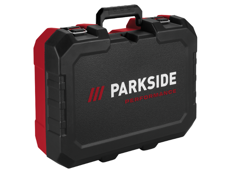 Black and red tool case with the inscription «PERFORMANCE»