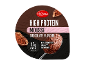 High protein chocolate mousse, 17g protein, no added sugars, low fat, and lactose-free.