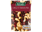 Cashew and cranberry mix with nutritional information.