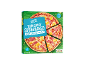 Two thin crust stonebaked ham and pineapple pizzas, with cooking instructions and nutritional info.
