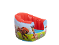 Inflatable children's armchair with cartoon dog designs