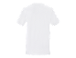 Plain white men's t-shirt, back view