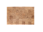 Wooden cutting board with a wood grain pattern.