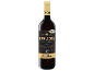 Bottle of red wine Gran Reserva Rioja 2015 with a gold and black label.