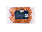 Packaged puff pastry biscuits with a nutritional label and ingredient information.