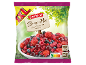 Bag of frozen berry mix with sour cherries and raspberries, 1 kg.