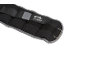Black ankle weight with grey trim, showing 0.75 kg weight and hook-and-loop fastener