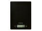 Black kitchen scale with a digital display showing '0 g' and 'Unit' and 'Tare' buttons.