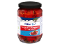 Jar of roasted red peppers with herbs and spices, 670g, Greek style.