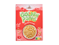 Box of crispy honey cereals, with a bowl of cereals and the nutritional score.