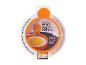 Orange egg ring for perfectly round eggs, ideal for breakfast sandwiches.