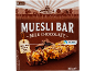 Crownfield milk chocolate muesli bar, 200 g