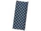 Blue, white, and green plaid wrapping paper