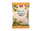 Packet of organic pumpkin seeds with nutritional information and 150g weight.