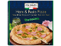Frozen ham and pesto pizza, wood-fired, 400 g.