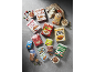 Assortment of breakfast cereals, muesli, and bars, including chocolate, fruit, and corn flakes.