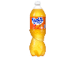 Fanta Zero Sugar orange flavored soft drink in a bottle.