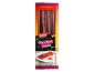 Packaged mini chorizo snacks, with nutritional information and 80g weight.