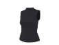 Black women's sleeveless high-neck top