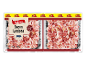 XXL pack of bacon lardons for cooking and frying, 2 x 150g = 300g.
