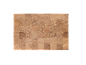 Wooden cutting board with an end-grain wood pattern.