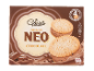 Chocolate sandwich biscuits with chocolate cream filling, UTZ certified cocoa.