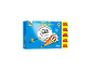 8 vanilla ice cream cones with double crunch, 960 ml / 568 g