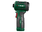 Green and black cordless heat gun with a red trigger.
