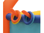 Inflatable pool ring toss game in vibrant colors