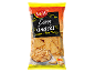 Corn snacks with cheese and bacon flavour, 100g package.