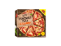 Thin and crispy Margherita pizza, 4 pizzas of 300g each.