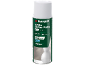 White 2-in-1 spray paint, gloss, 400ml, for indoor and outdoor use.