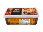 Dulce de Leche ice cream in a tub, with nutritional information and ingredients.