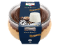 Ricotta dessert with mokaccino and cocoa flavor in a glass jar, 110 g.