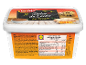 Caramel flavored ice cream with caramel sauce and caramel pieces, 500g pack.